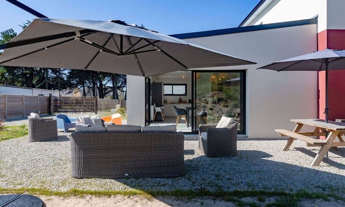 Saint-Germain-sur-Ay House | Wonderful private villa for 4 people with WIFI, terrace and parking