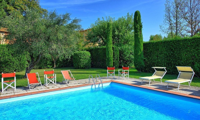 Capannori Villa | Wonderful private villa with private pool, A/C, WIFI, TV, terrace and panoramic view, close to L.