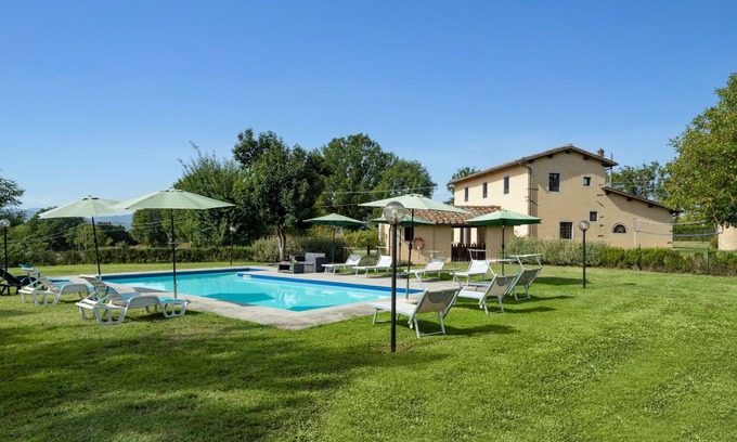 Borgo San Lorenzo Villa | Wonderful private villa for 10 people with private pool, WIFI, A/C, TV, patio and pets allowed
