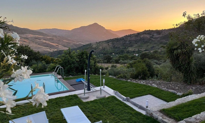 Madonie National Park Villa | Wonderful private villa for 6 people with private pool, A/C, WIFI, TV, panoramic view and parking