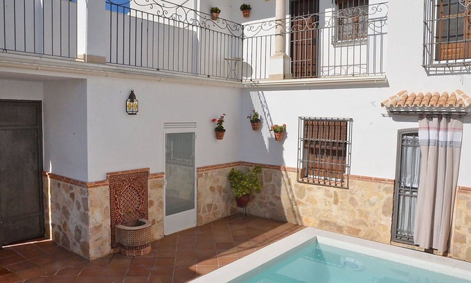 Baena House | Wonderful private villa for 8 guests with A/C, private pool, WIFI, TV, patio and parking