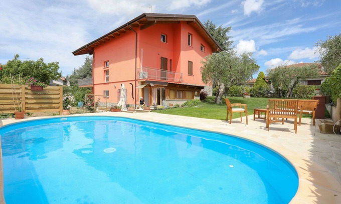 Saltara Villa | Wonderful villa for 5 guests with WIFI, A/C, private pool, TV, patio, panoramic view and parking
