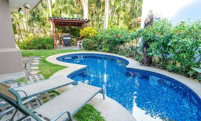 Playa Hermosa House | Wonderful Vista Las Olas-Pool Table + Private Pool BBQ +Ocean Views Pet Friendly