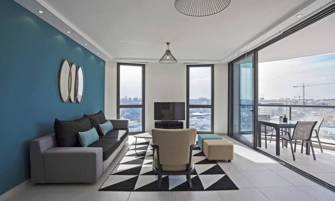 Jaffa Apartment | Wonderfull 2BR in Florentin SAFE ROOM