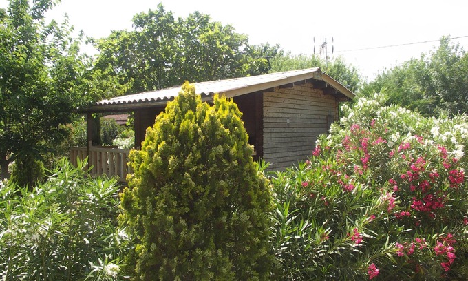 Roquebrune-sur-Argens House | Wooden chalet with large terrace