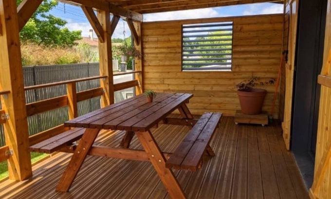 Vendays-Montalivet House | Wooden house with terraces