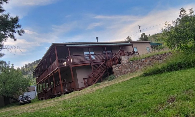 Ruidoso Apartment | Woodland river location with all the nature, none of the stress!