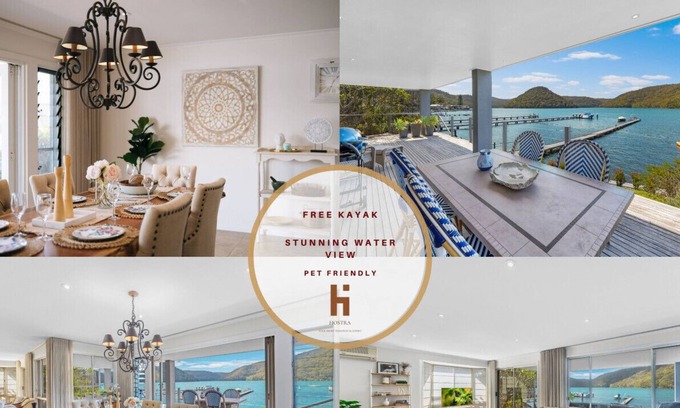 Woy Woy Bay House | Woywoy · PrivateJetty Kayak Pets allow Nest Woy Woy Bay