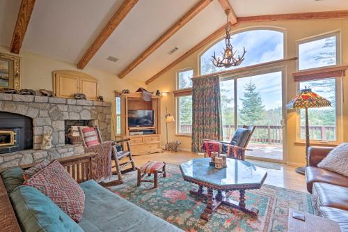 Lake Arrowhead House | Wraparound Deck Woodland Cabin in Lake Arrowhead