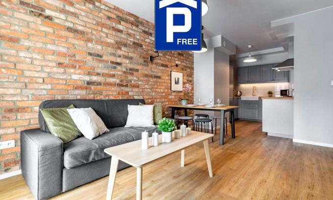 Krzyki Apartment | WrocApartments StarCenter - Parking Free