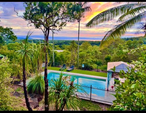 Mowbray Villa | Wybalena ocean views tropical big home garden pool