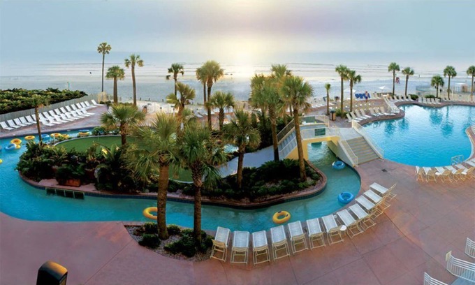 Daytona Beach Condo | Wyndham Ocean Walk. 2 BR DELUXE-Spacious! GREAT Amenities! Lazy River/4 pools!
