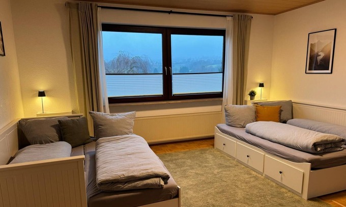Weilburg Apartment | XXL Ferienwohnung - Top Ausstattung Terrasse - Haustiere - Grill - bis zu 8 Per.
