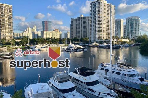 Aventura Apartment | Yacht Club at aventura Amazing Marina view parking included