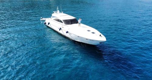 Portisco Boat Rental | Yacht Rizzardi 23 metri 4 cabine