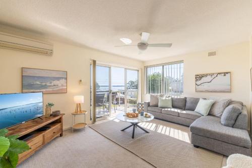 Nelson Bay House | Yarramundi, 4,47 Magnus Street - air conditioned unit with air con, wi-fi, water views and close to town
