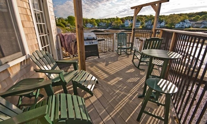 Boothbay Harbor Condo | Year Round Luxury Waterfront Condo, Heart of Boothbay Harbor