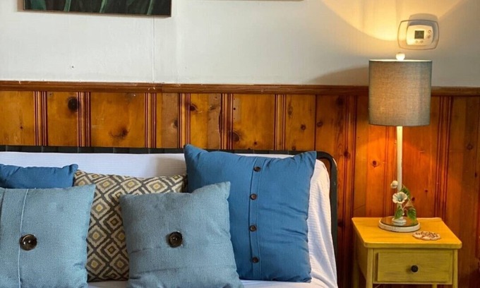 Winchester Apartment | Yellow Submarine trendy basement apt and courtyard