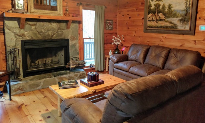 Blue Ridge Cabin | You'll love your stay at 'Trails End' cabin!