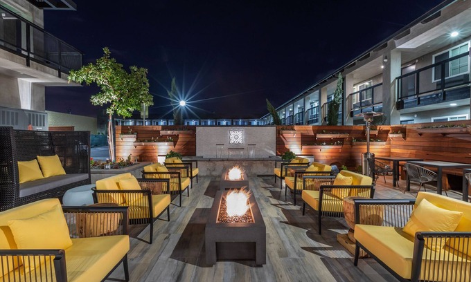 Southeast Torrance Hotel | Your Home Away From Home! 2 Gorgeous Rooms, Courtyard w/Fire Pits, Parking!