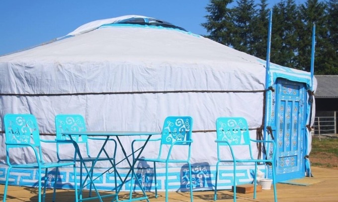 Saint-Mamet-la-Salvetat Cabin | Yourte Mongole