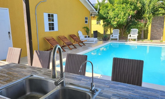 Mammee Bay House | Zade's Vacation Home with Private pool and 2pm checkout, Ocho Rios