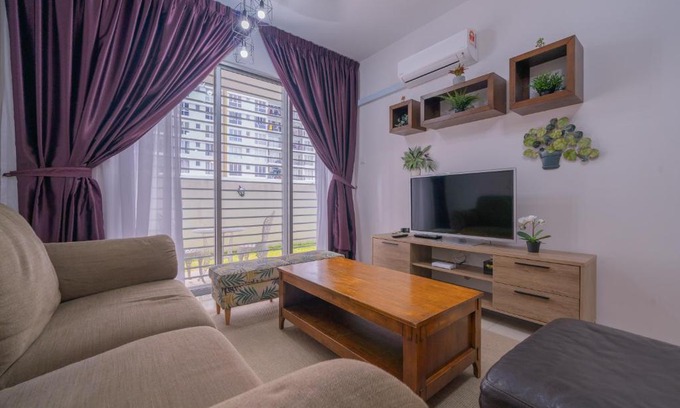 Kampung Datuk Keramat Apartment | Zen 3-bedroom w pool 6 pax - Semarak