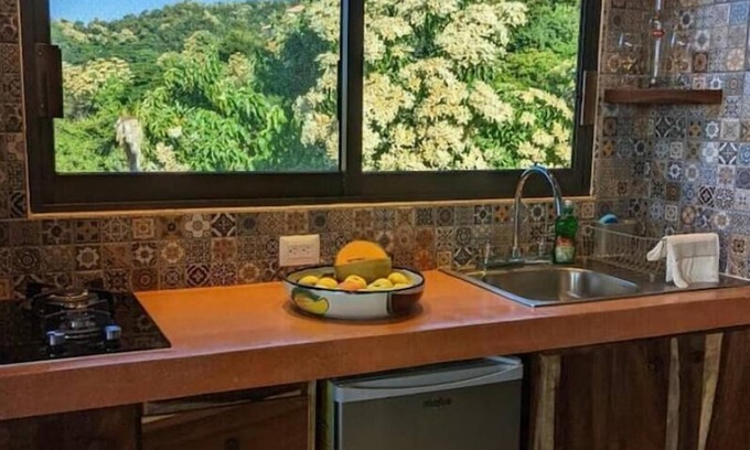 Santa Maria Tonameca Apartment | Zipolite- Apartamento# 1 - Vista al mar ,ac,alberca,cocinetta