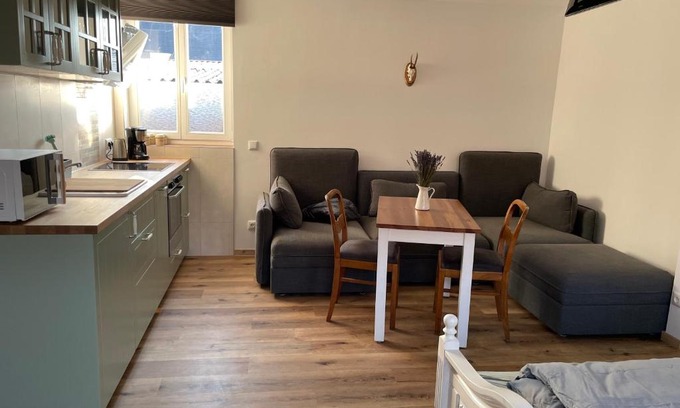 Frankenheim-Lindennaundorf Apartment | Zschampert Hof bei Leipzig Ruhige Ferienwohnung Landliebe für 2-3 Personen
