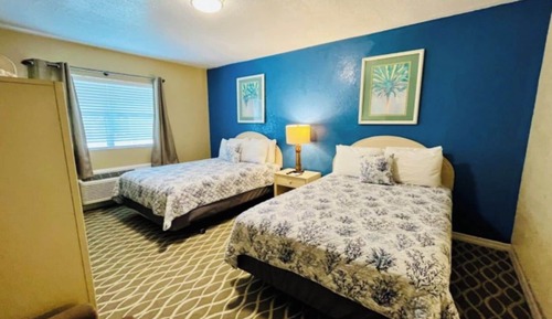 Standard Double Room, 2 Double Beds, Non Smoking, River View