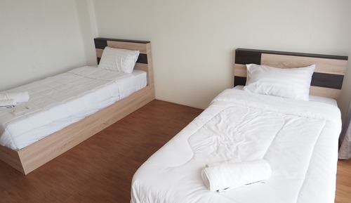 Basic Double or Twin Room, 2 Twin Beds, Private Bathroom