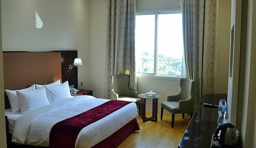 Deluxe Double Room, 1 King Bed, Park View