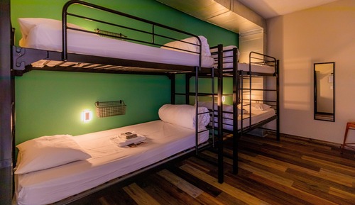 Bed in Coed Dorm, Shared Bath
