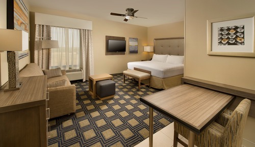 Suite, 1 King Bed, Accessible, Bathtub (Mobility & Hearing)