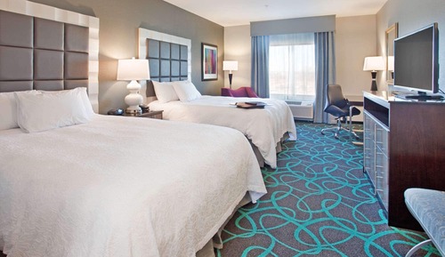 Room, 2 Queen Beds, Refrigerator & Microwave