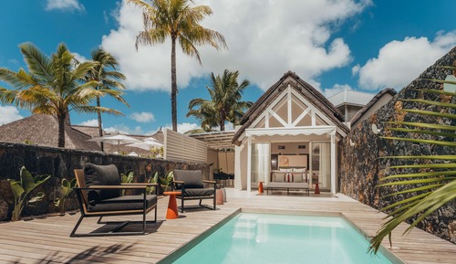 Villa, 1 Bedroom, Beachfront (Private Pool)