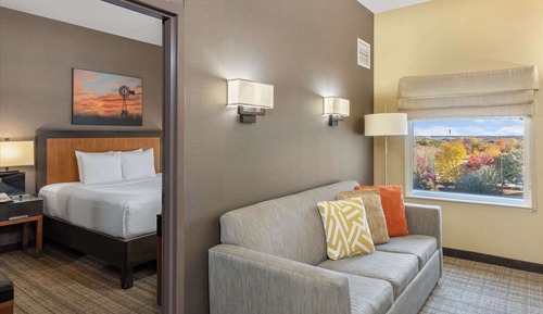 Suite, 1 King Bed with Sofa bed, Non Smoking