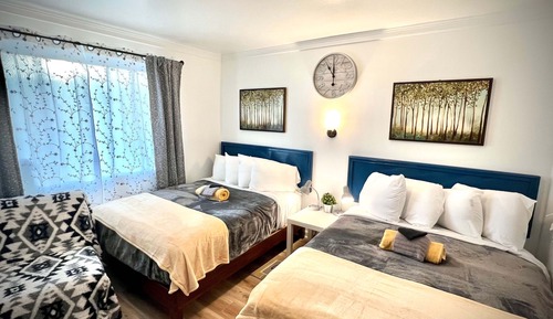 Design Room, 2 Double Beds, Non Smoking, Refrigerator & Microwave