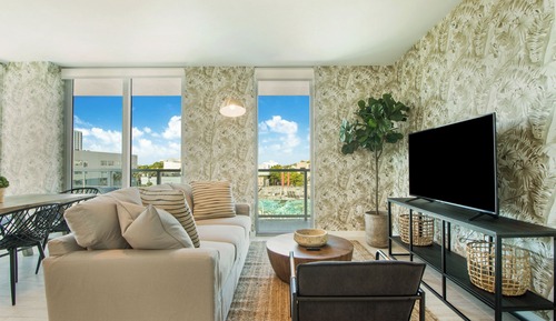 City View 2 bedroom Apartment with Balcony