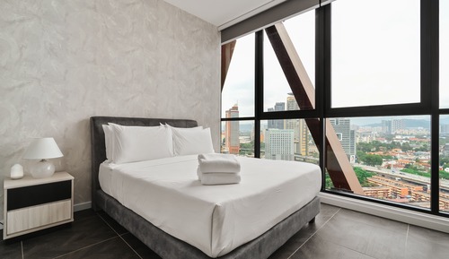 Family Apartment, 1 Bedroom, Non Smoking, City View
