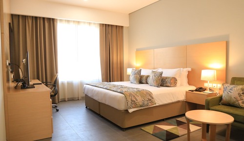 Deluxe Room, 1 King Bed, Non Smoking, City View (Air conditioning)