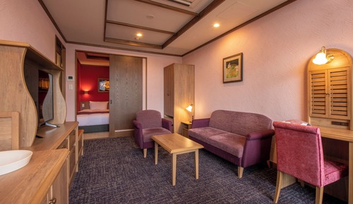 Hollywood Twin Room with Open-Air Bath, Non Smoking