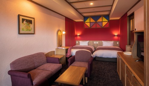 Quadruple Room A with Open-Air Bath, Non Smoking