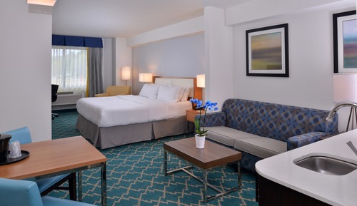 Suite, 1 King Bed with Sofa bed, Accessible (Communications)