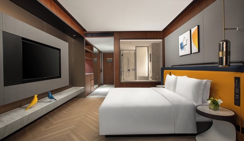 Standard Room, 1 King Bed, City View