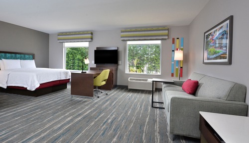 Studio, 2 Queen Beds, Accessible (Hearing)