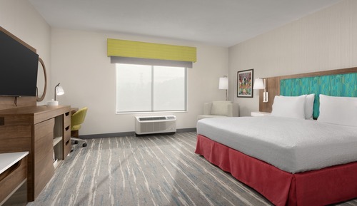 Room, 1 King Bed, Accessible (Mobility & Hearing, Roll-In Shower)