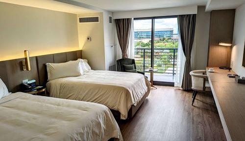 Room, 2 Double Beds, Accessible, Non Smoking (Hearing Accessible, Shared Balcony)