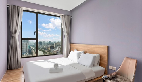 Business Apartment, 2 Bedrooms, Balcony, River View