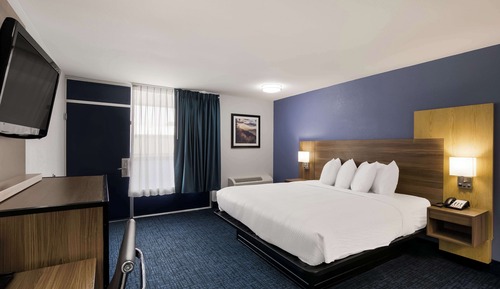 Standard Room, 1 King Bed, Non Smoking, Refrigerator & Microwave (Walk-in Shower)